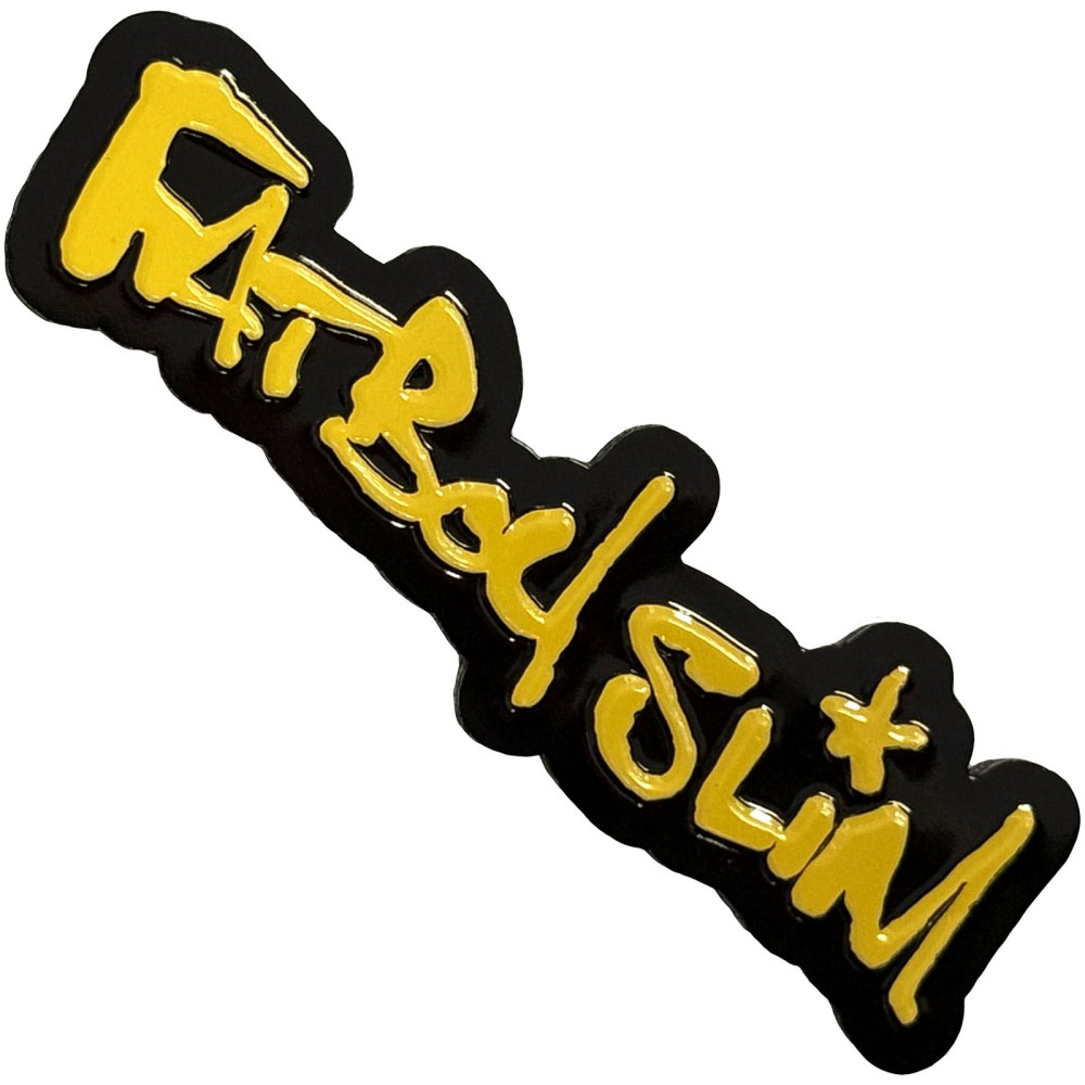 Fatboy Slim - Logo Fridge magnet - Yellow/Black